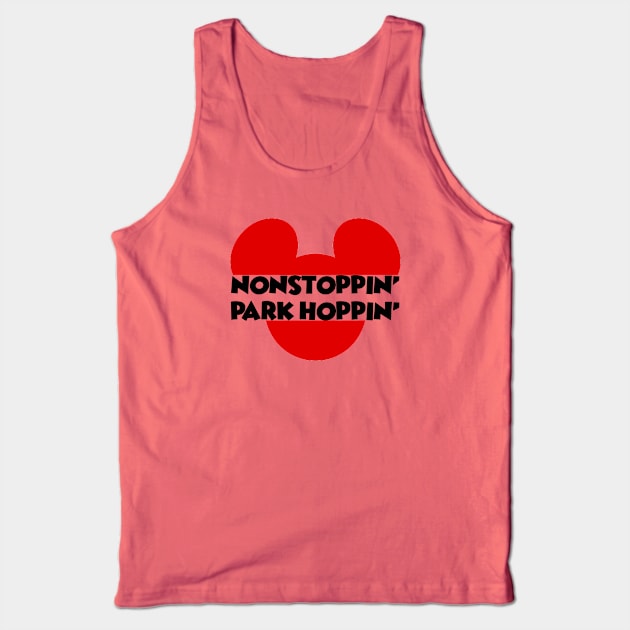 NonStopHop (red/black) Tank Top by BradyRain